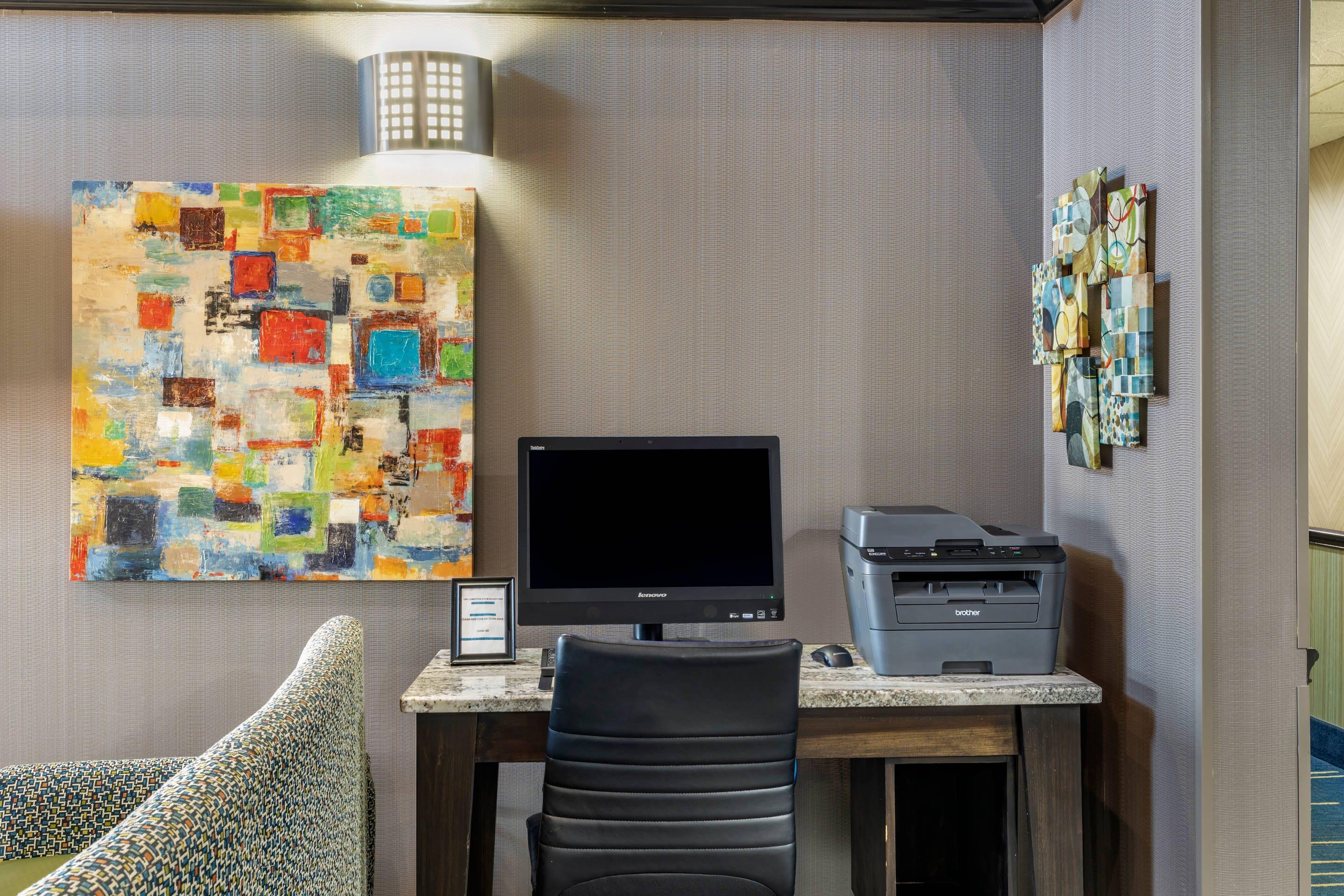 Business center | Comfort Inn & Suites Pauls Valley - City Lake