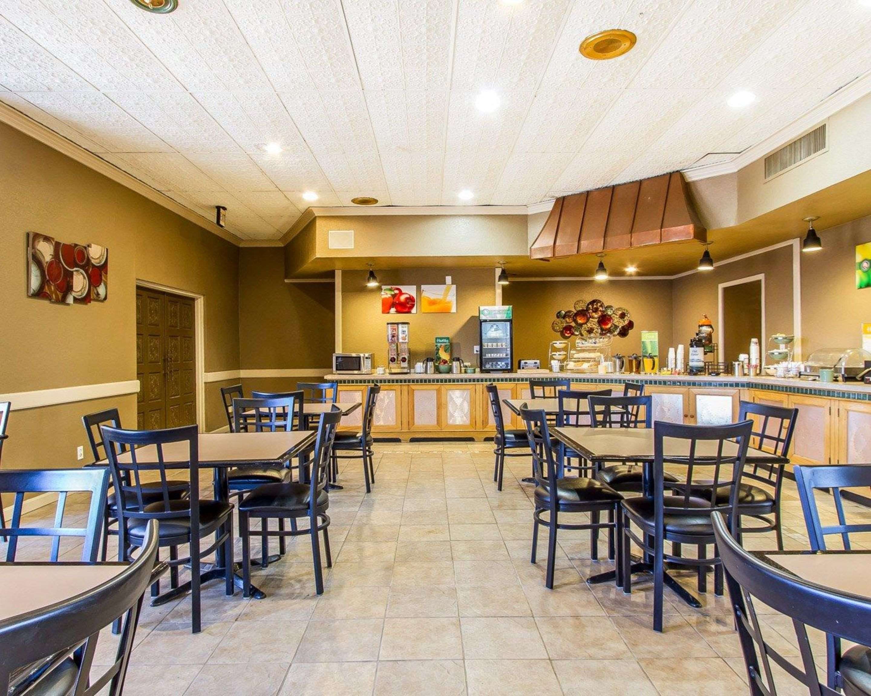 Spacious breakfast area