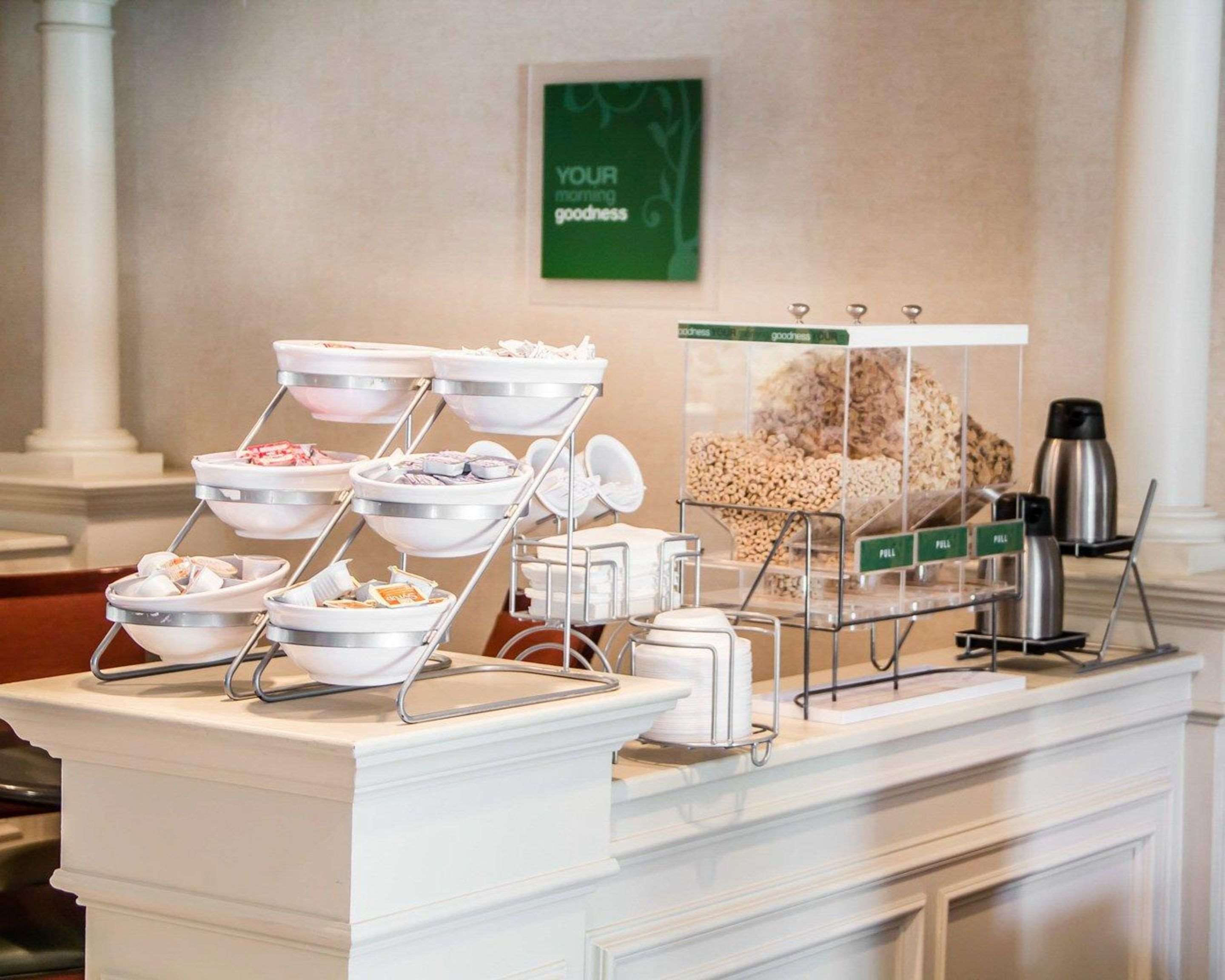 Breakfast area in the lobby | Comfort Suites McAlester