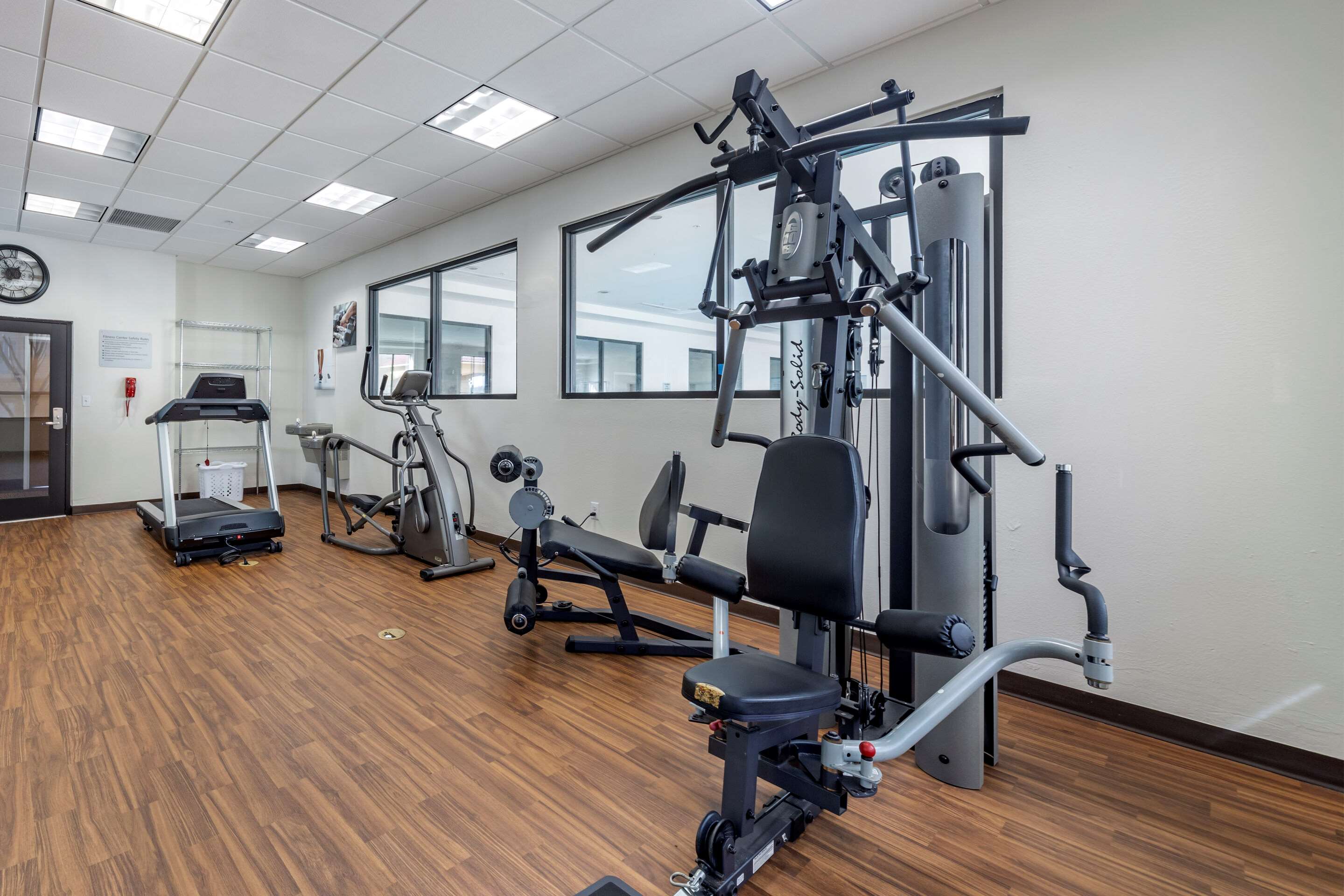 Fitness center | Comfort Inn & Suites Shawnee North near I-40