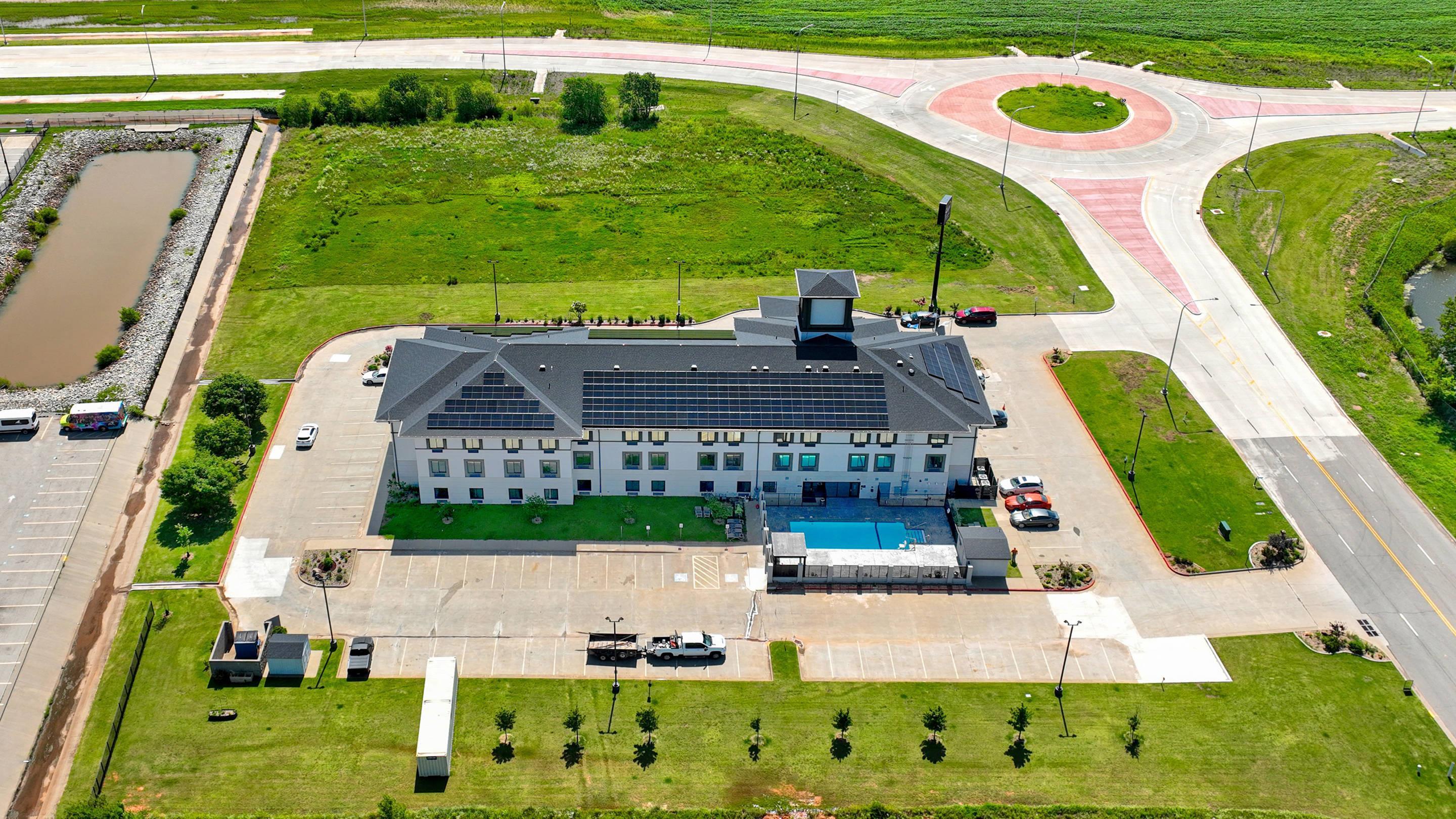 Aerial View | Sleep Inn & Suites Norman near University