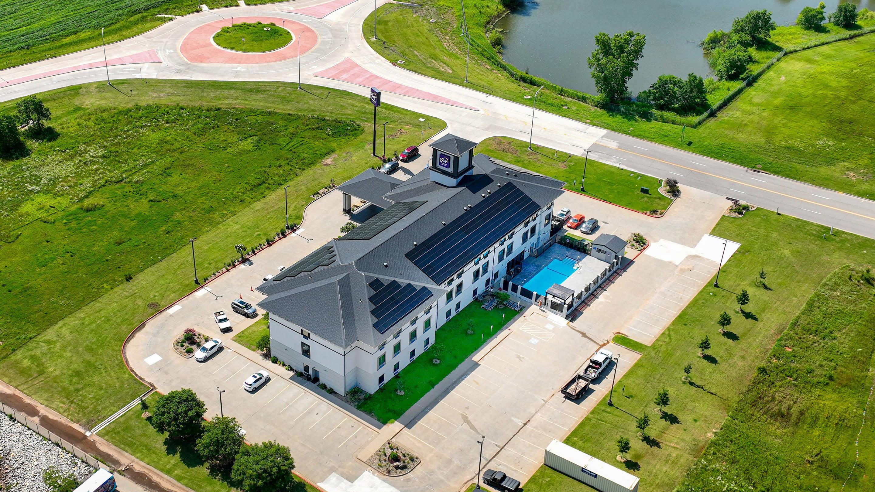 Aerial View | Sleep Inn & Suites Norman near University