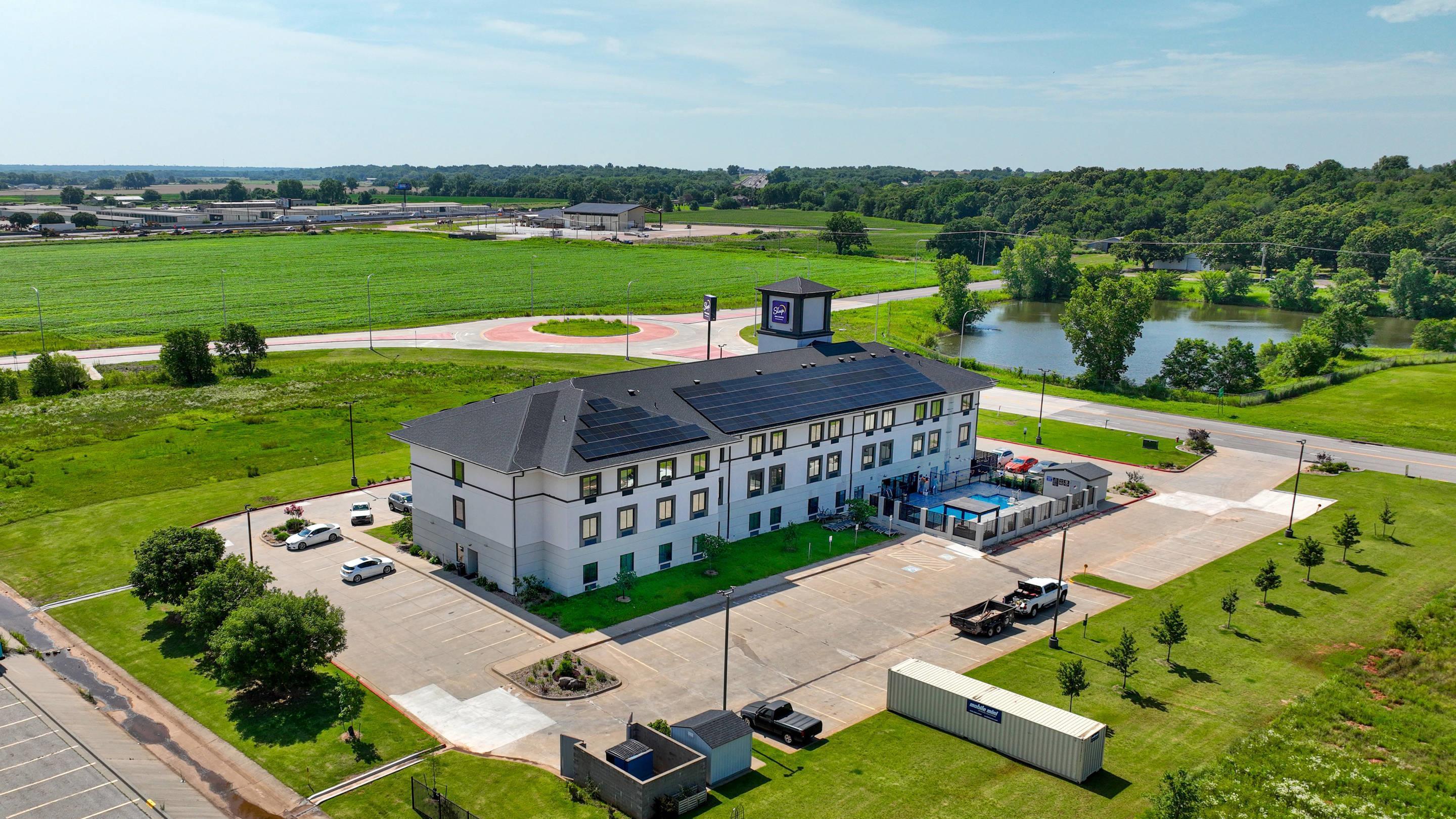 Aerial View | Sleep Inn & Suites Norman near University